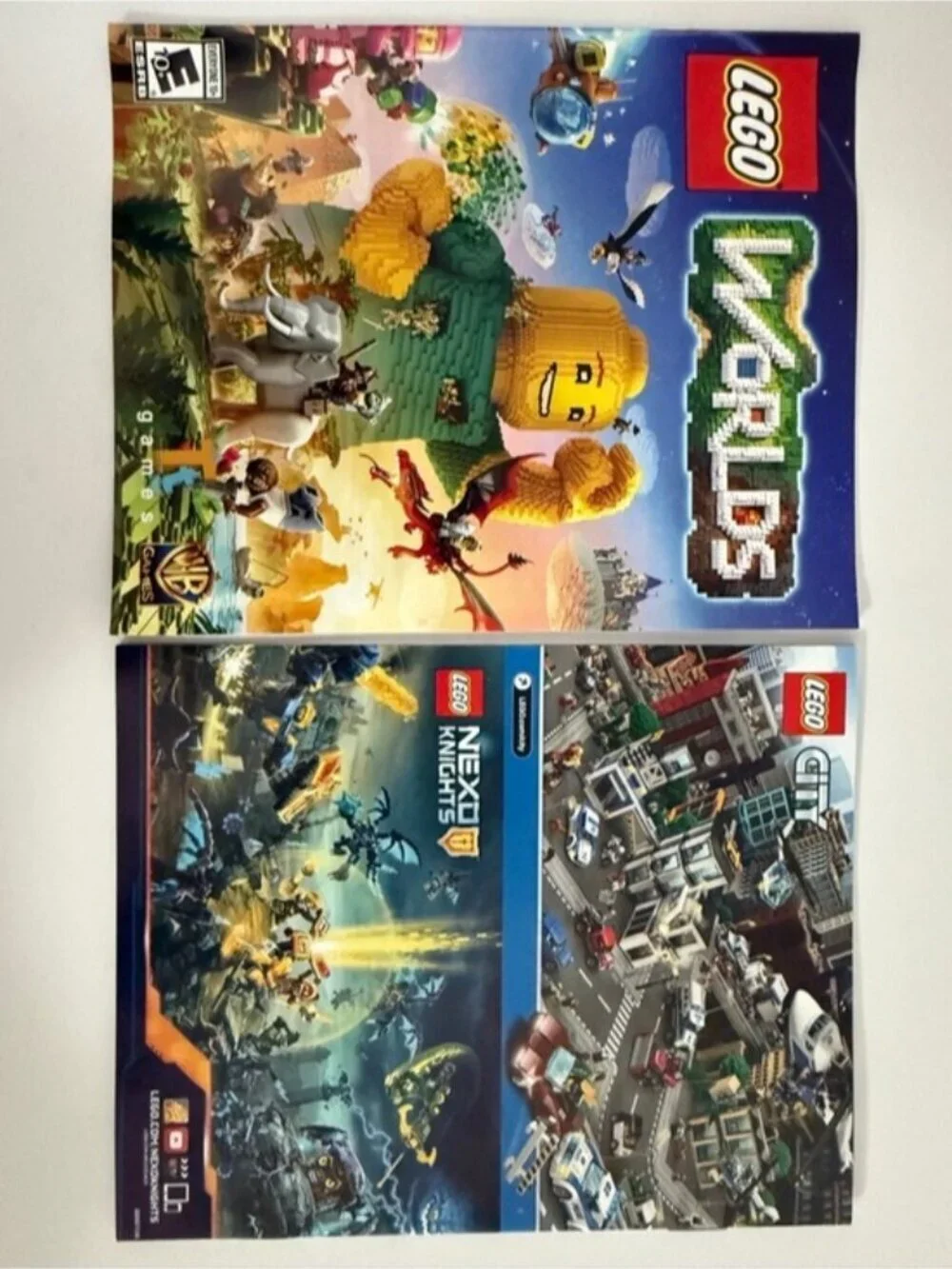 LEGO Worlds PS4 Game Complete w/ Case Disc & Inserts